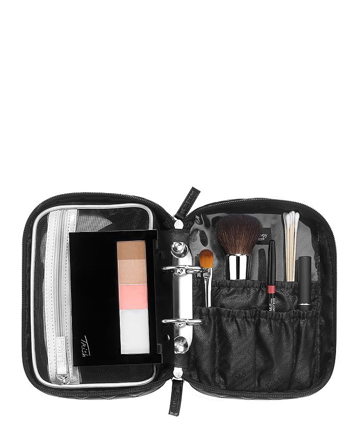 Trish Mcevoy Deluxe Makeup Planner Classic Black Quilted Mini