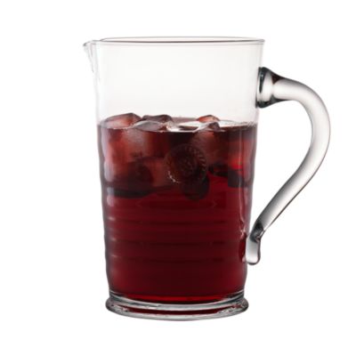 Berry & Thread Clear Pitcher