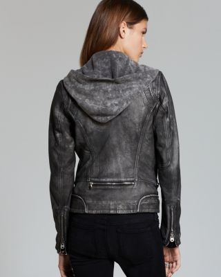 DOMAレザージャケット Doma Jacket - Washed Leather Moto | Bloomingdale's