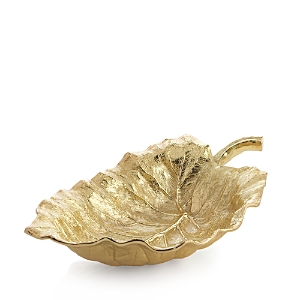 Shop Michael Aram Elephant Ear Large Serving Bowl In Gold