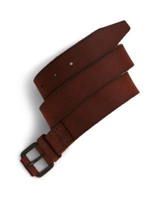 joseph abboud brown leather belt