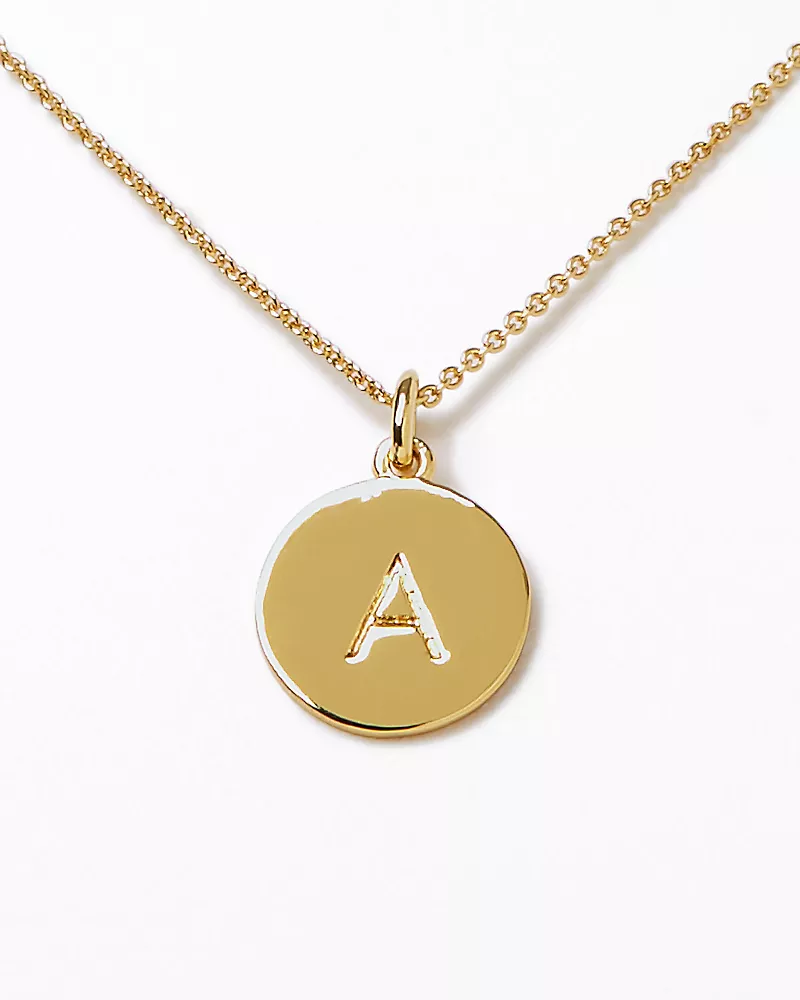 kate spade new york One in a Million Initial Pendant Necklace, 16.5