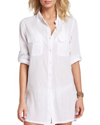button down shirt cover up
