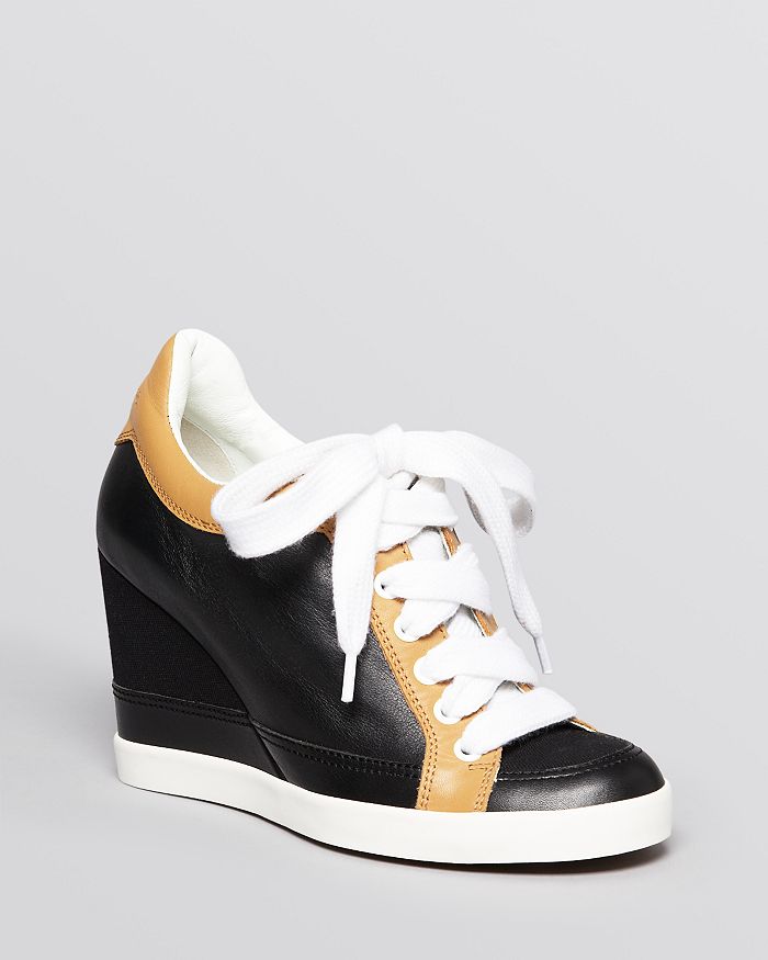 See by Chloé Lace Up Wedge - Gondola |