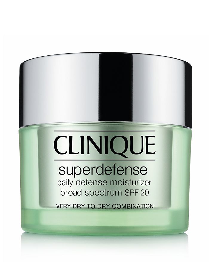 CLINIQUE SUPERDEFENSE DAILY DEFENSE MOISTURIZER BROAD SPECTRUM SPF 20, VERY DRY TO DRY COMBINATION,7KE601