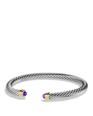 Photos - Bracelet David Yurman Cable Classics  with Amethyst and Gold B03934 S4AAMM 