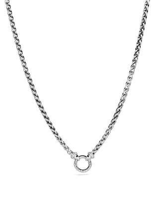 David Yurman - Wheat Chain Necklace with Diamonds