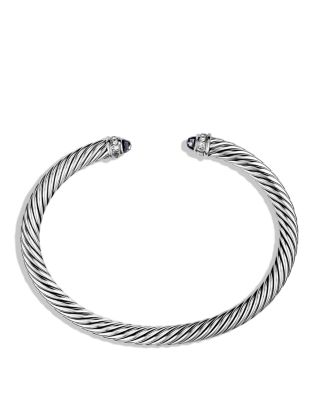 Cable Classics Bracelet with Gemstones and Diamonds, 5mm