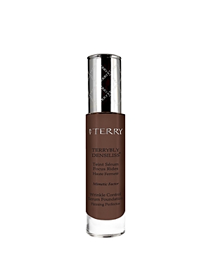 By Terry Terrybly Densiliss Wrinkle Control Serum Foundation In 10 Deep Ebony (dark Warm Cocoa With A Natural Finish)