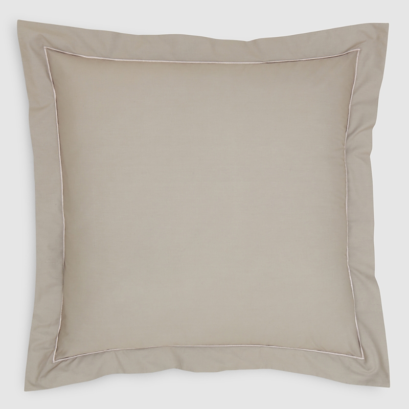 Anne De Solene Vexin Euro Sham In Brume Gray