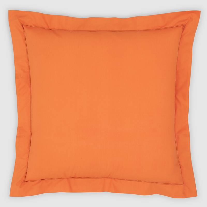 Anne De Solene Vexin Euro Sham In Epices Orange