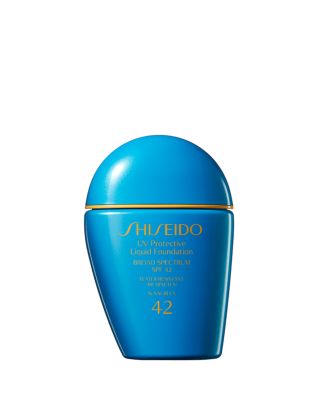 shiseido uv protective liquid foundation broad spectrum spf 42