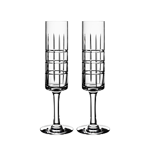 Orrefors Street Specialty Drinkware by Jan Johansson Champagne Glass, Set of 2