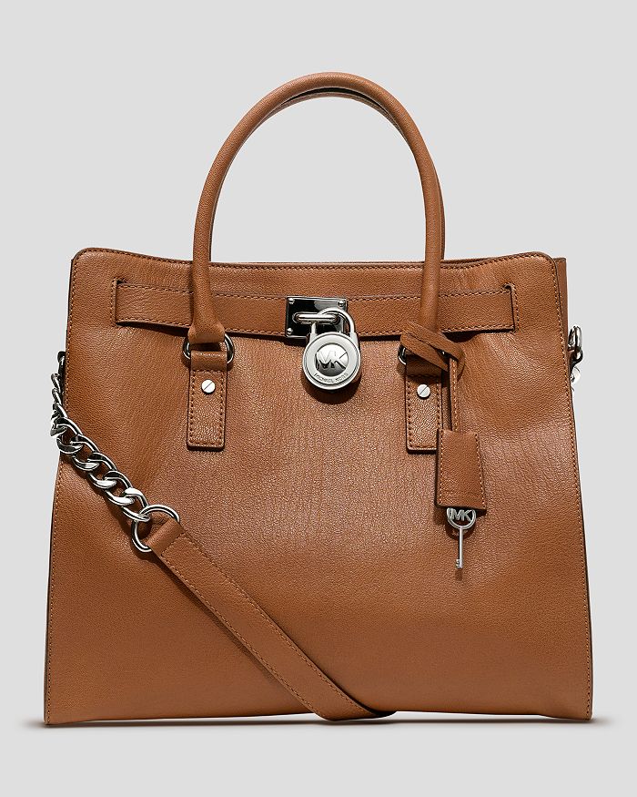 Hamilton Large North South Women's Tote Bag Leather