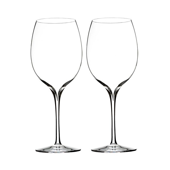 Shop Waterford Elegance Pinot Gris/pinot Grigio Wine Glass, Pair In Clear