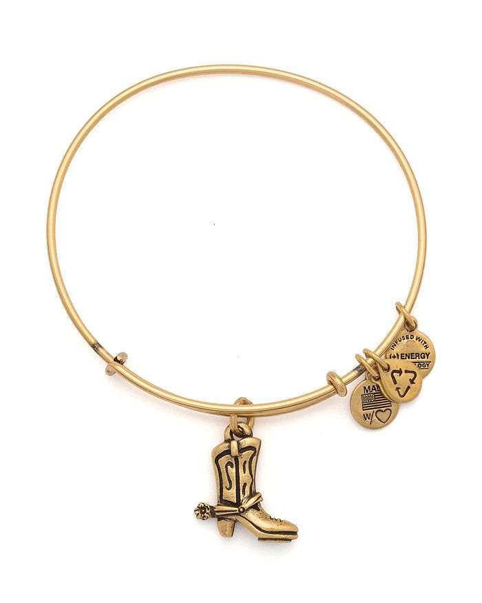 Alex and ani cowboy boot bracelet online