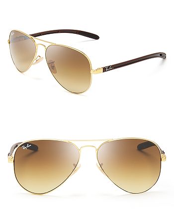 Ray-Ban Unisex Rubber Temple Aviator Sunglasses | Bloomingdale's