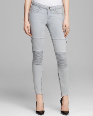 PAIGE - Demi Ultra Skinny Jeans in Montauk Grey