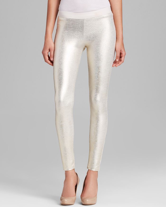 Free People Gold Athletic Leggings for Women