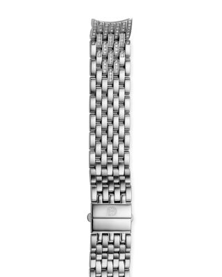 MICHELE CSX-36 Diamond Taper Watch Bracelet, 18mm | Bloomingdale's