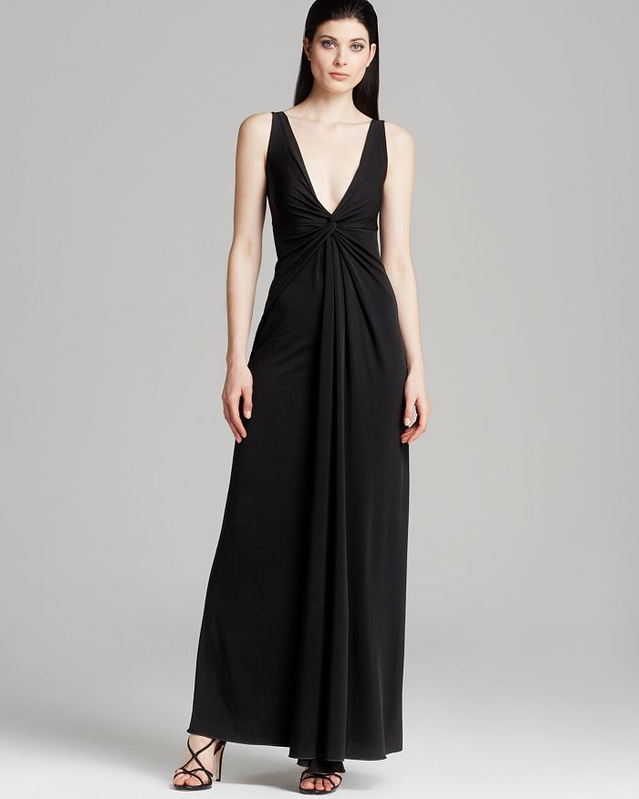 Emporio Armani Gown - V Neck | Bloomingdale's