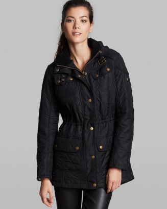 Barbour store arrow parka