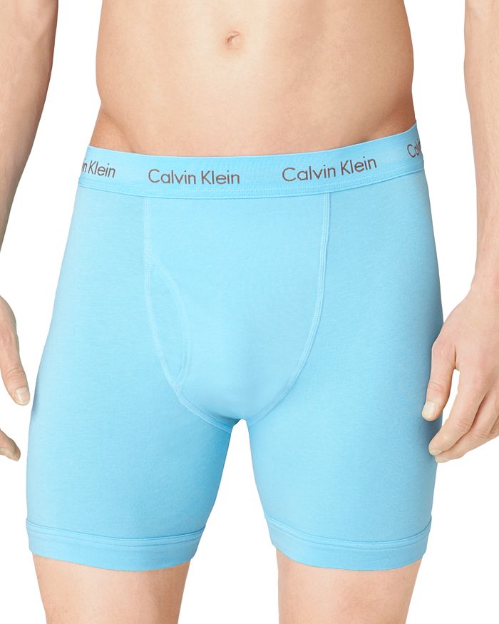 Calvin Klein Stretch Cotton Boxer Briefs, 2 Pack | Bloomingdale's