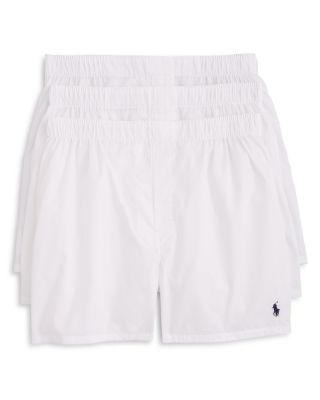 Polo Ralph Lauren Classic Fit Woven Boxers, Pack of 3