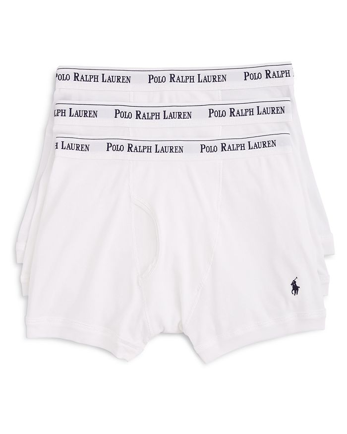 Polo Ralph Lauren 3-pack Cotton Boxers In White | ModeSens