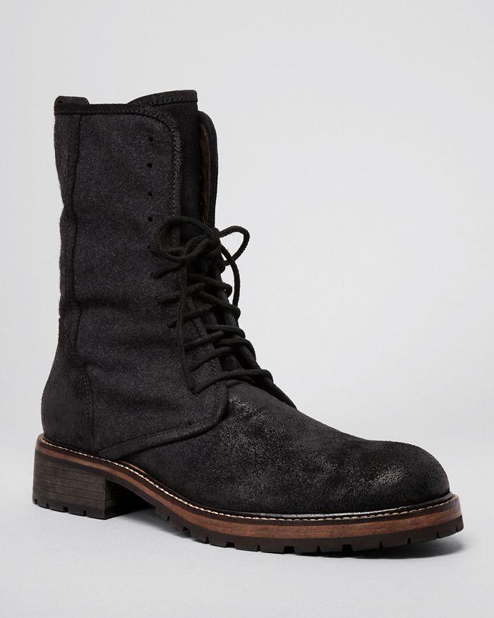 John Varvatos Star USA Men's Gibbons Open Lace-Up Boots | Bloomingdale's