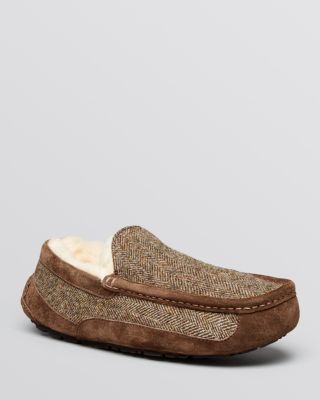 ascot tweed slipper