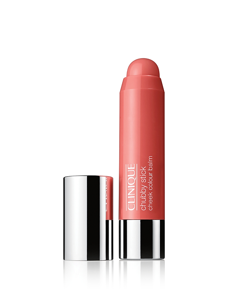 Shop Clinique Chubby Stick Moisturizing Cheek Color Balm In Robust Rhubarb
