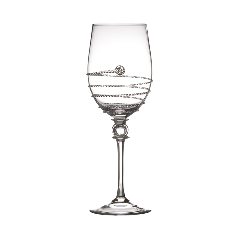 Juliska Amalia Light Body White Wine Glass In Clear