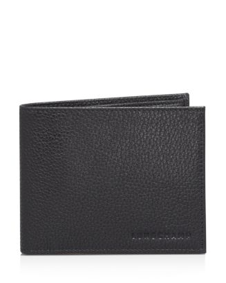 Longchamp Le Foulonné Bifold Wallet with Coin Pouch ...