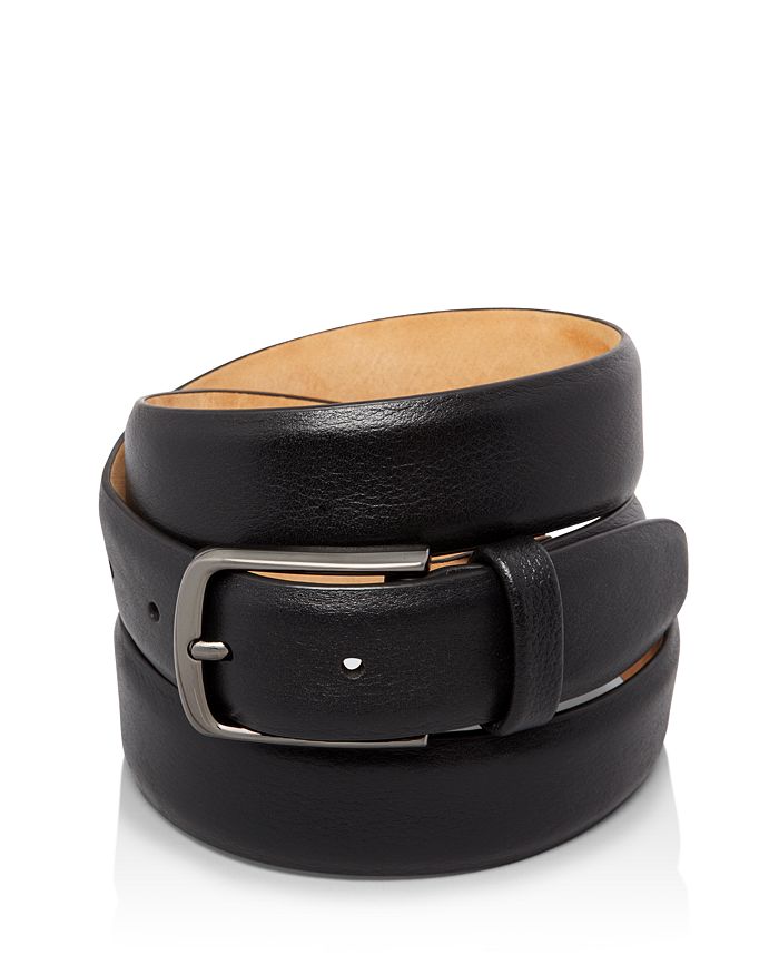 The Men's Store At Bloomingdale's The Men's's Store At Bloomingdale's Men's Park Ave Leather Belt - 100% Exclusive In Black