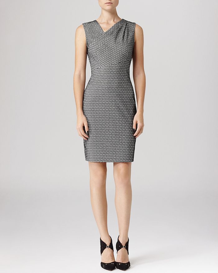 Reiss geometric dress shop
