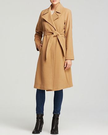Ralph Lauren Cecile Wool Blend Blanket Wrap Coat | Bloomingdale's