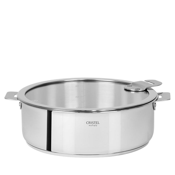 Cristel Casteline Tech 4-quart Saute Pan With Lid Bloomingdale's Exclusive In Stainless Steel