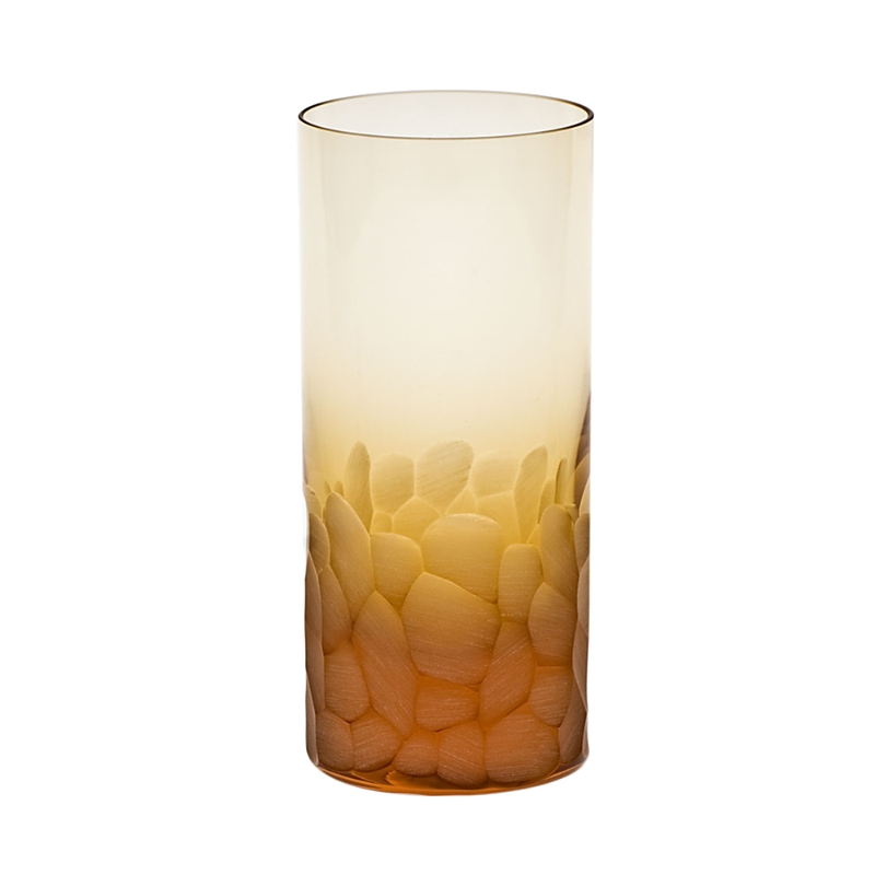 Moser Topaz Pebbles Highball In Topaz