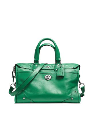 COACH - Rhyder Satchel in Leather