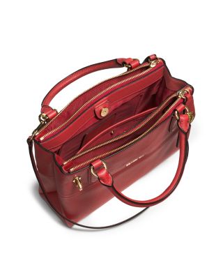 COACH Mini Turnlock Borough Bag in Pebbled Leather