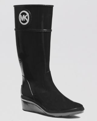 MICHAEL Michael Kors Wedge Rain Boots 