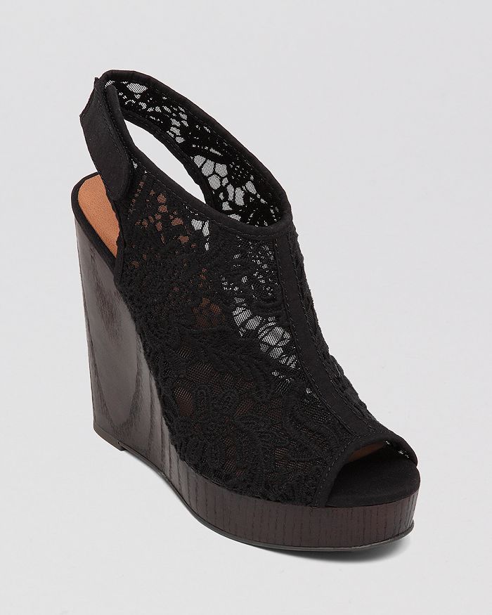 Lucky Brand Open Toe Platform Wedge Sandals - Rezdah 2 | Bloomingdale's