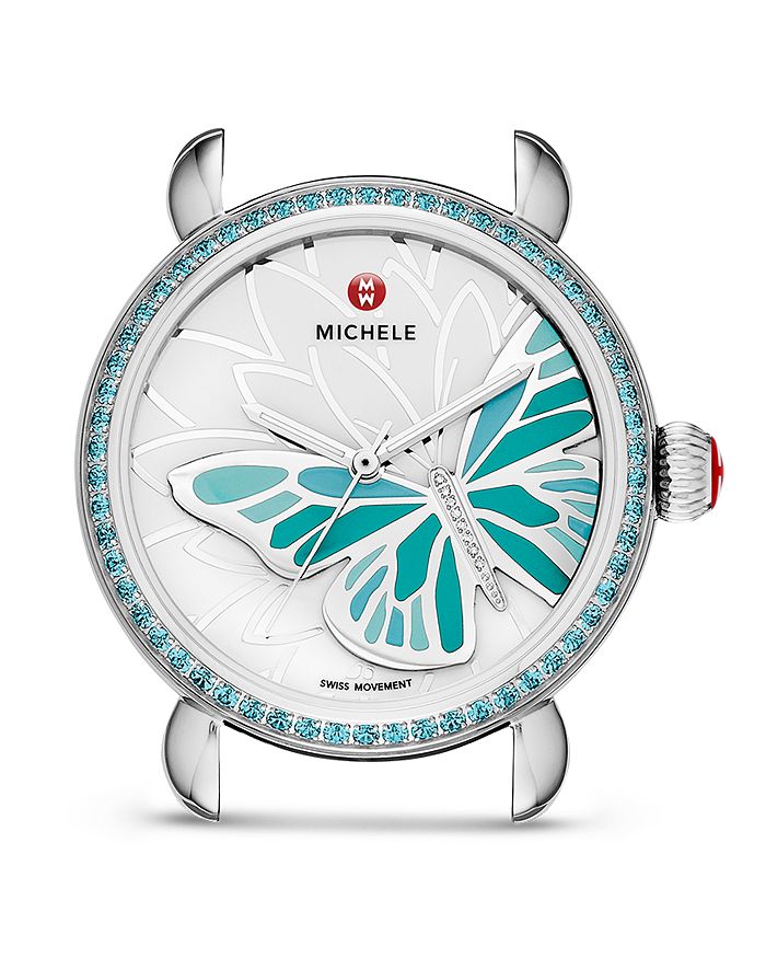 Michele on sale butterfly watch