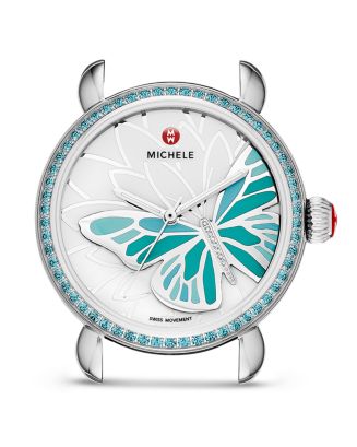 Michele shop butterfly watch