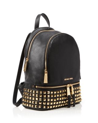 MICHAEL Michael Kors MICHAEL Michael Kors Small Rhea Zip Studded