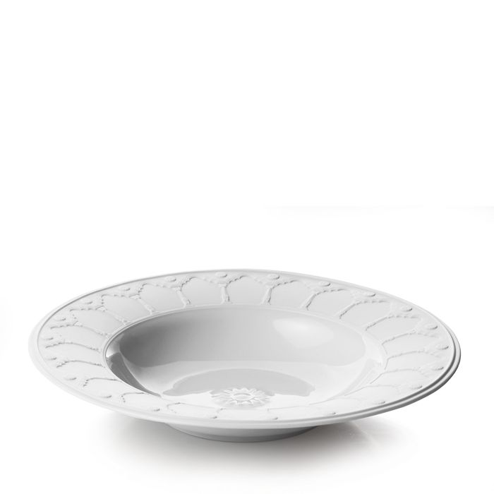 Shop Michael Aram Palace Rimmed Bowl In White