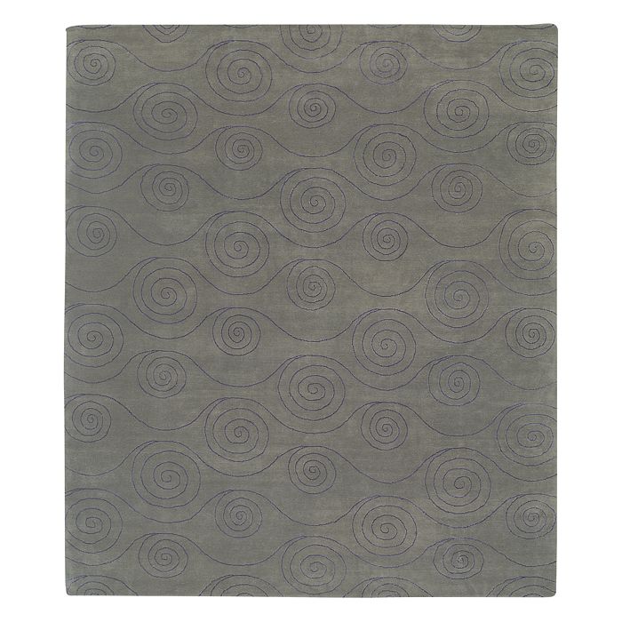 Bloomingdale's Tufenkian Artisan Carpets Modern Collection Area Rug, 10' X 14' In Warm Grey