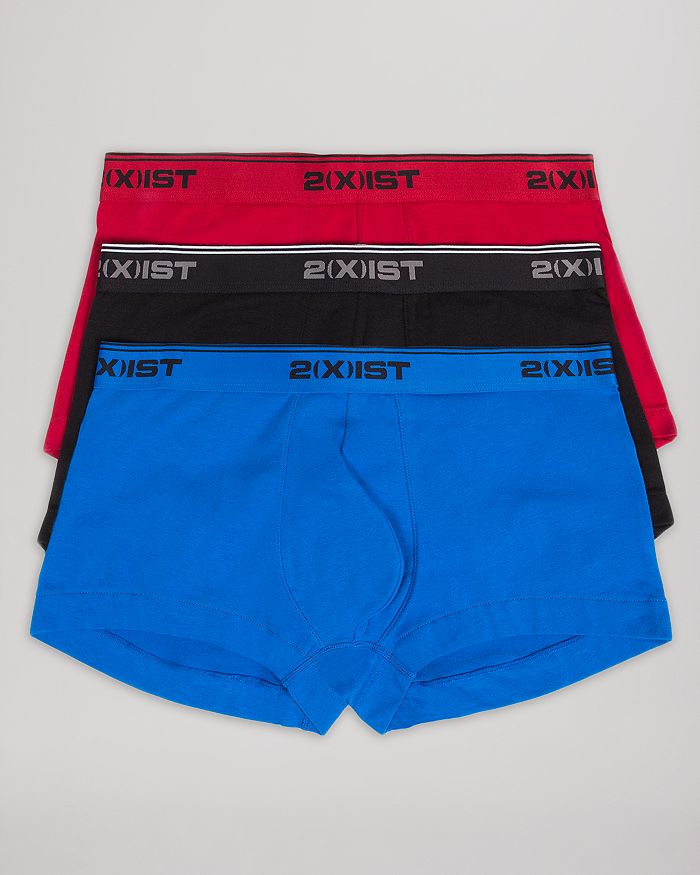 2(X)IST 2(X)IST COTTON STRETCH NO SHOW TRUNKS, PACK OF 3,021333