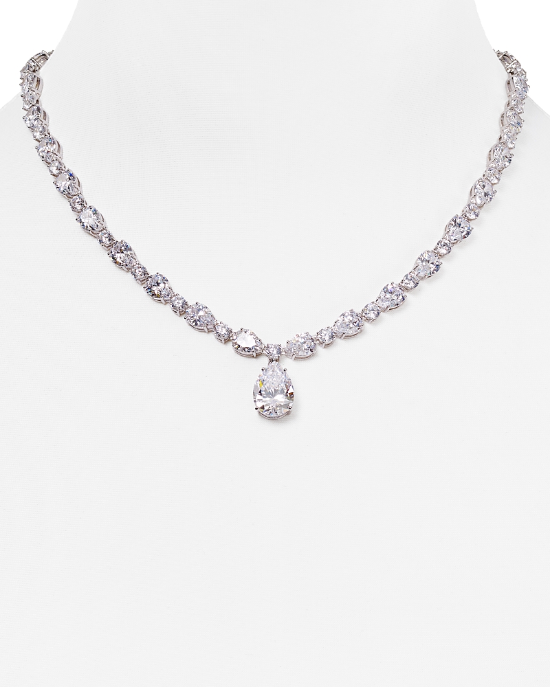 Nadri Pear Pendant Necklace, 16